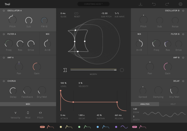 Nylon – A geometry-based Synthesizer