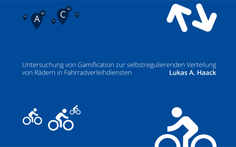 Untersuchung von Gamification zur selbstregulierenden Verteilung von Rädern in Fahrradverleihdiensten