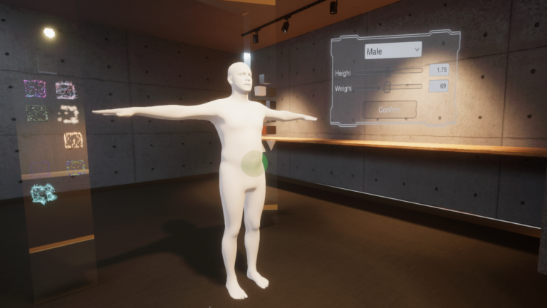 Bodylab – A VR laboratory for full-body avatar sculpting and painting