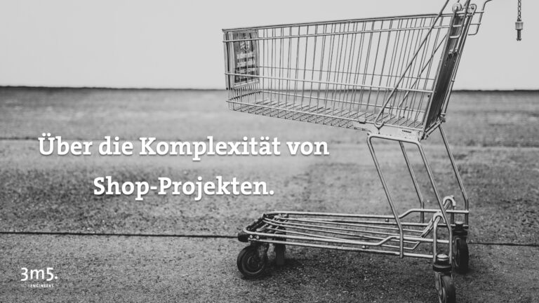 Über die Komplexität von Shop-Projekten