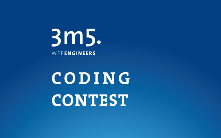 3m5. Coding Contest – jetzt anmelden und mitmachen!